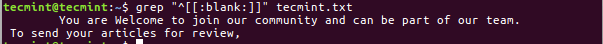 11 Advanced Linux &#8216;Grep&#8217; Commands on Character Classes and Bracket Expressions