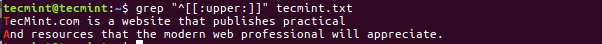 11 Advanced Linux &#8216;Grep&#8217; Commands on Character Classes and Bracket Expressions