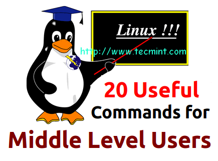 20 Advanced Commands for Middle Level Linux Users