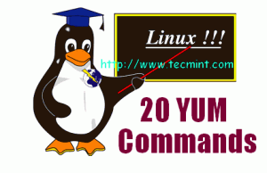 20 Linux YUM (Yellowdog Updater, Modified) Commands for Package Management