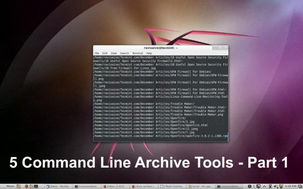 5 Best Command Line Archive Tools for Linux &#8211; Part 1