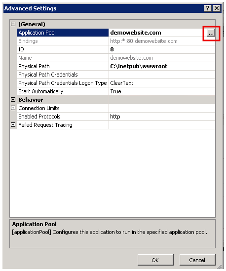 How To Configure Idle Time-out Settings For An Application Pool (IIS 7)