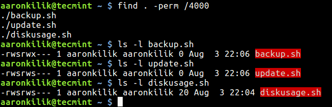 How to Find Files With SUID and SGID Permissions in Linux