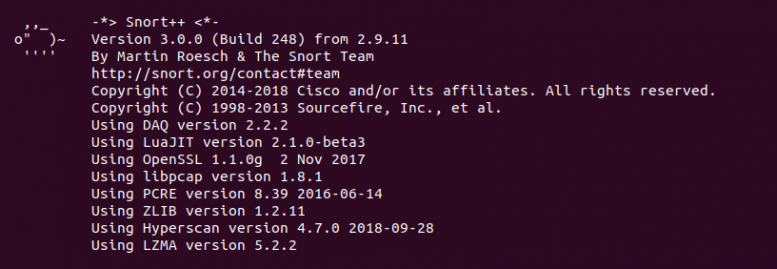 How to Install Snort on an Ubuntu 18.04 VPS or Dedicated Server