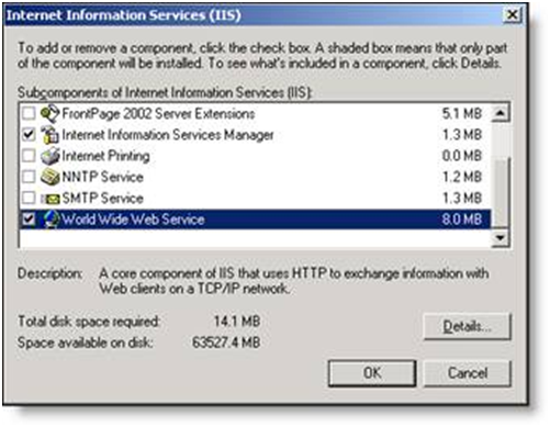 How to Manage a Web Server and Install the IIS WWW Service Module