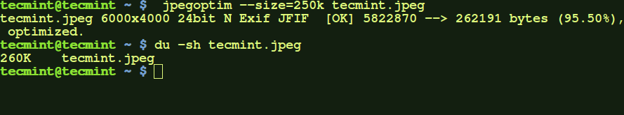 How to Optimize and Compress JPEG or PNG Images in Linux Commandline