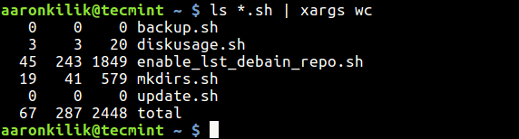 How to Run Commands from Standard Input Using Tee and Xargs in Linux