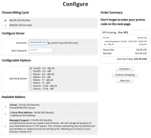 How-to Setup a Virtual Private Server (VPS).