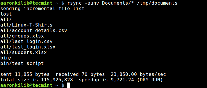 How to Use Rsync to Sync New or Changed/Modified Files in Linux