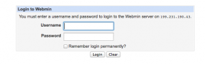 VPS Tutorial &#8211; Setup Webmin on a VPS, securely.